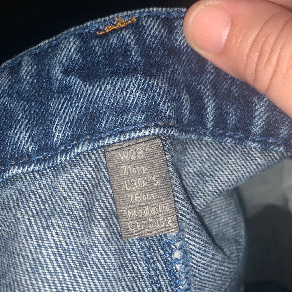 Straight jeans